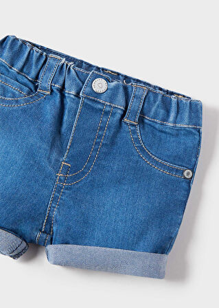 Mayoral erkek bebek tişört denim şort 2 li set 1216