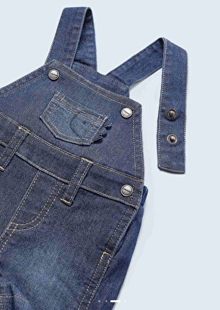 Mayoral erkek bebek denim solapet tişört 2 li set 1628