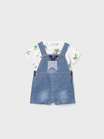 Mayoral erkek bebek  denim 2 li set  1624