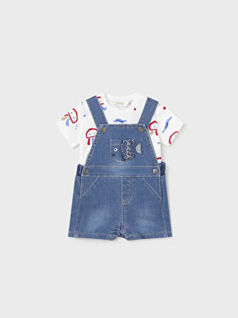 Mayoral erkek bebek  denim 2 li set  1624