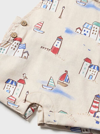 Mayoral erkek bebek  şort tişört şapka 3 lü set  1638