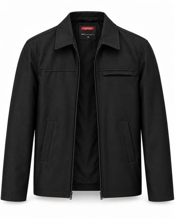 Furtex Erkek Standart Kalıp Cepli Mevsimlik Ceket 7771