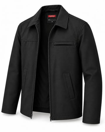 Furtex Erkek Standart Kalıp Cepli Mevsimlik Ceket 7771