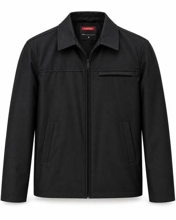 Furtex Erkek Standart Kalıp Cepli Mevsimlik Ceket 7771