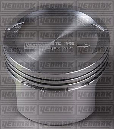 Fiat Motor Piston Segman Punto Palıo Albea Doblo 1,2 8v (std) - Yenmak 31-04285-000