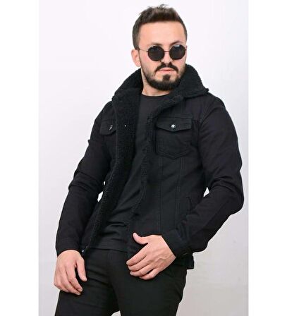 Denim Erkek Slim Fit Erkek Kot Ceket-6467