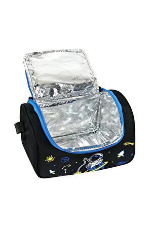 Waddell Lisanslı Astronot Desenli Beslenme Çantası