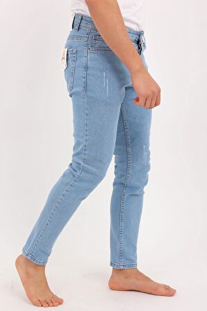 Enerjin Denim Slim Fit Buz Mavi Jean Pantolon-6693