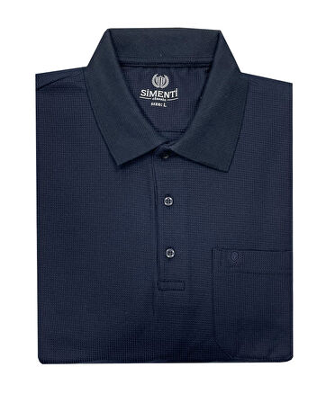 Simenti Regular Fit Erkek Polo Yaka Sweatshırt-6907