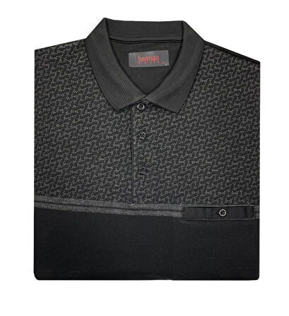 Regular Fit Erkek Polo Yaka Selanik Kazak-7126