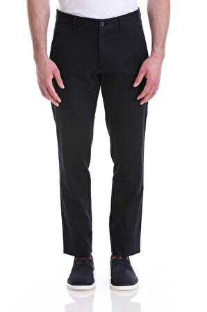 Avasar Erkek Lacivert Regular Fit Keten Pantolon-7230