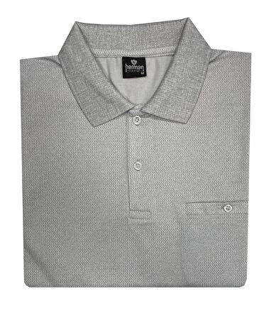 Herman Yakalı Klasik Fit Kısa Kol Erkek Tişört 7290