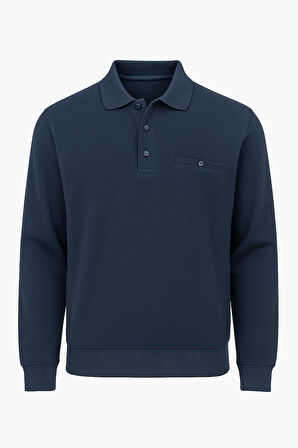 Simenti Regular Fit Polo Yaka Selanik Kazak - 7414