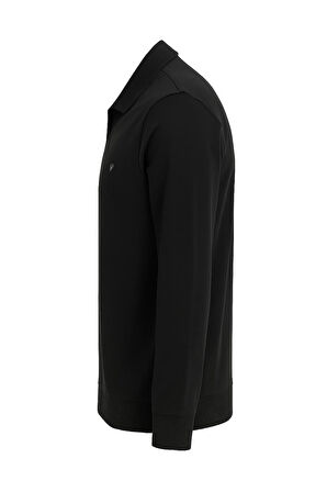 Gewer Erkek Slim Fit Uzun Kol Polo Yaka Sweatshırt-7428