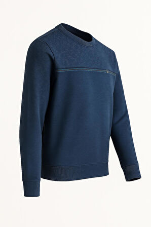 Gewer Uzun Kol Sıfır Yaka Erkek Selanik -7444