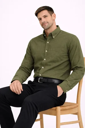 Dormen Uzun Kol Klasik Erkek Regular Fit Gömlek 7607