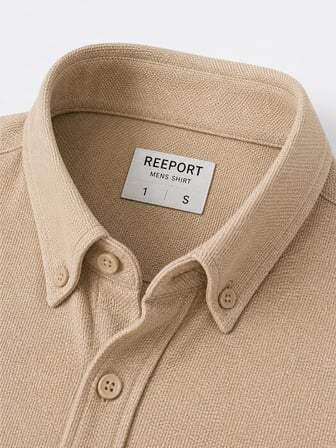 Reeport Likralı Uzun Kol Slim Fit Erkek Gömlek - 7641