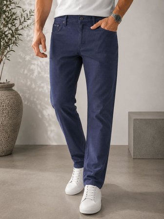 Captiva Regular Fit Likralı Erkek Desen Jean Pantolon 7733