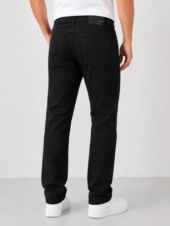 Lion Life Regular Fit Likralı Erkek Siyah Jean Pantolon 7736