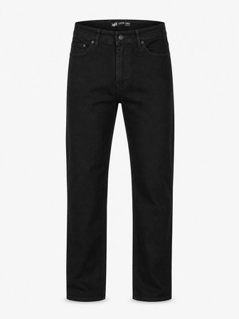 Lion Life Regular Fit Likralı Erkek Siyah Jean Pantolon 7736
