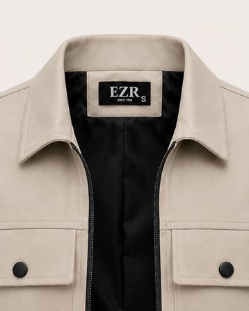 Ezr Erkek Standart Kalıp Esnek Cepli Mevsimlik Ceket 7759