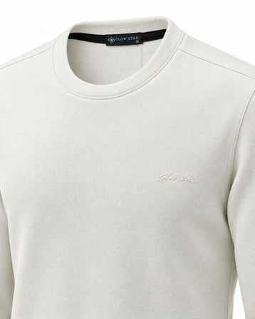 Glow Star Bisiklet Yaka Slim Fit Erkek Sweatshirt - 7777