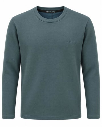 Glow Star Bisiklet Yaka Slim Fit Erkek Sweatshirt - 7777