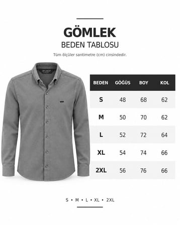 Jet Polo Uzun Kol Slim Fit Erkek Örme Gömlek - 7778