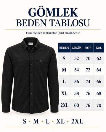 Report Uzun Kol Slim Fit Erkek Süet Gömlek - 7784