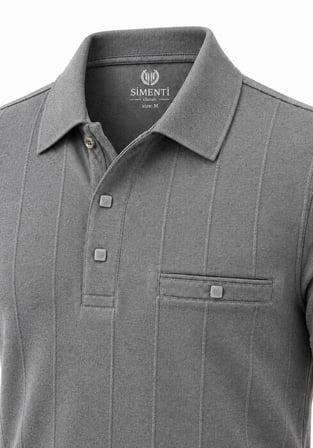 Simenti Regular Fit Polo Yaka Triko Sweatshirt - 7800