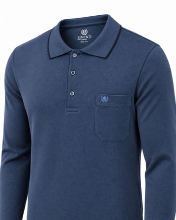 Simenti Regular Fit Polo Yaka Sweatshirt - 7801