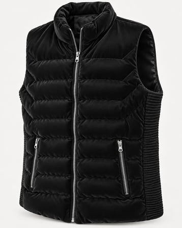 Fermuarlı Erkek Slim Fit Triko Nova Yelek 7830