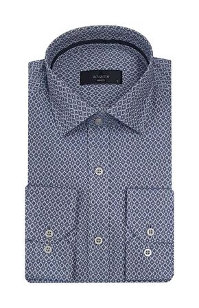 Advante Slim Fit Pamuk Saten Erkek Gömlek - 4925