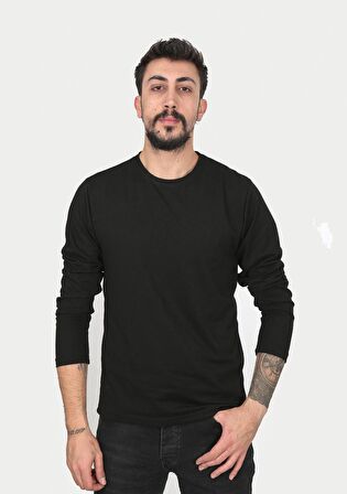 Classics Erkek Regular Fit Bisiklet Yaka Uzun Kollu Tişört 3'lü