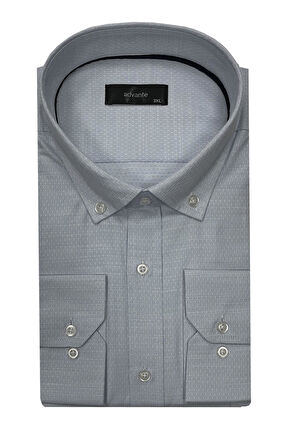 Advante Büyük Beden Uzun Kol Klasik Erkek Gömlek-7212