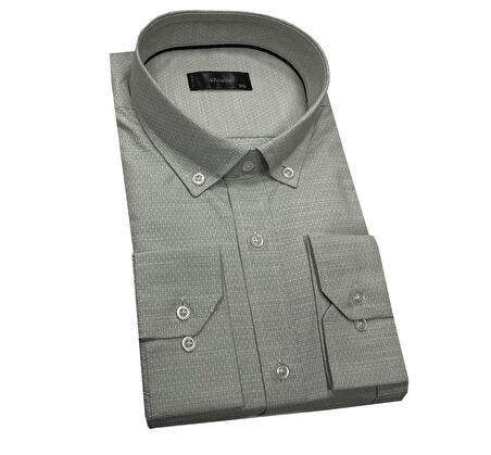 Advante Büyük Beden Uzun Kol Klasik Erkek Gömlek-7213