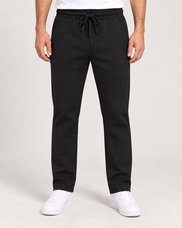 Erkek Düz Paça Slim Fit Premium Kumaş Eşofman Altı 7762