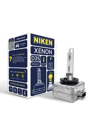 D3S 6000K Beyaz XENON Far Ampulü, 42V, 35W, PK32d-5, 6000K