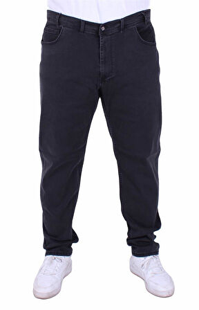 Regular Fit Likralı Büyük Beden Erkek Jean Pantolon-7205