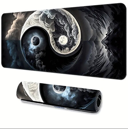 70X30 CM  EKİNOKS TEMALI KAYDIRMAZ TABAN SPEED YÜZEY OYUNCU MOUSE PAD GAMİNG