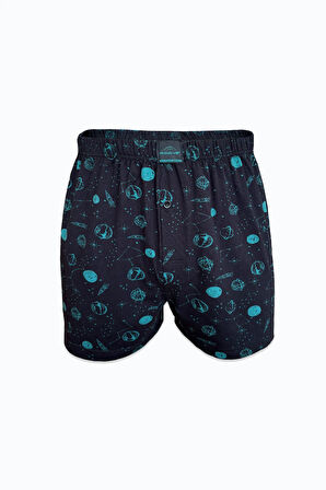 Erkek 3 lü Set-2 Premium Collection Desenli Geniş Kalıp Modal Boxer 3M254