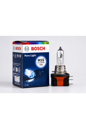 H15 12V 15/55W Far Ampulü Gündüz Farı ve Uzun Far Uyumlu Tekli