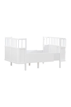 Mdf Beşik, Siesta Büyüyen Beşik 90x130 - Pembe 1 Adet Comfort Yatak 90x130