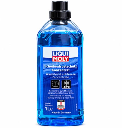 Liqui Moly Cam Suyu Antifrizi Konsantre -52°C 1 Litre Alman Üretimi Kışlık Cam Suyu