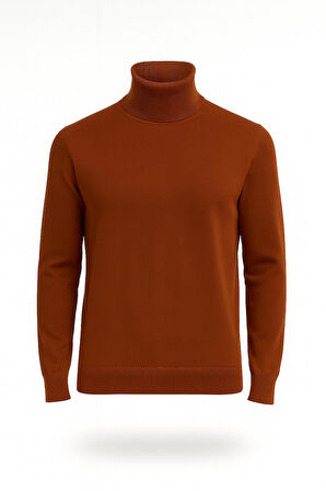 Huffa Erkek Slim Fit Boğazlı Erkek Triko-7430