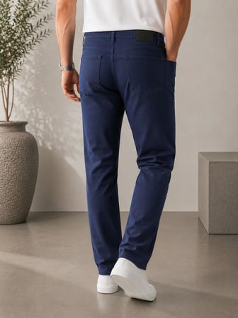 Captiva Regular Fit Likralı Erkek Desen Jean Pantolon 7733