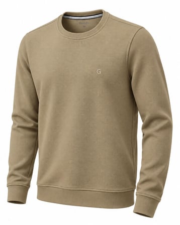Guesto Bisiklet Yaka Slim Fit Erkek Sweatshirt - 7840