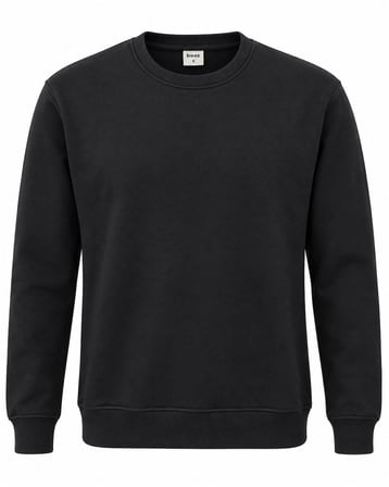Basic Bisiklet Yaka Relaxed Regular Erkek Sweatshirt - 7773