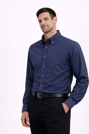 Dormen Uzun Kol Klasik Erkek Regular Fit Gömlek 7607