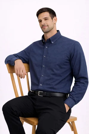 Dormen Uzun Kol Klasik Erkek Regular Fit Gömlek 7607